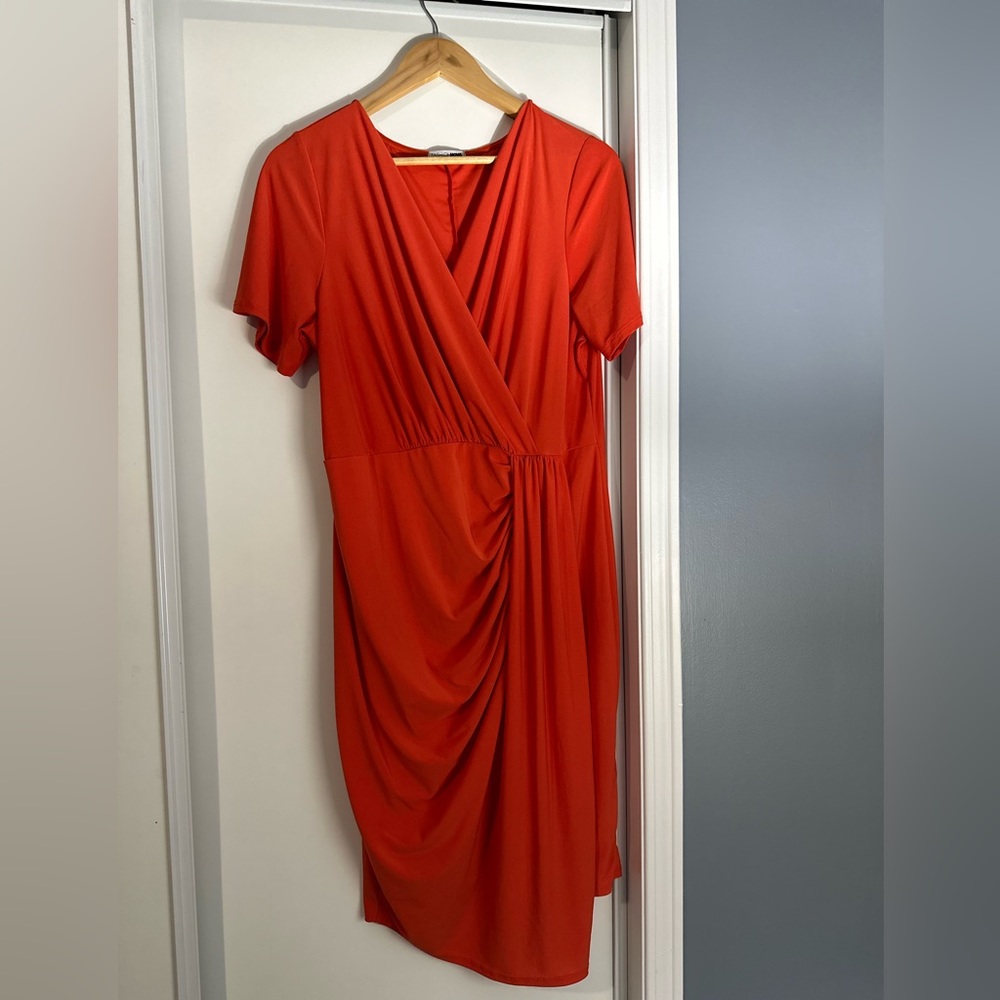 Fashion Nova Orange Dress